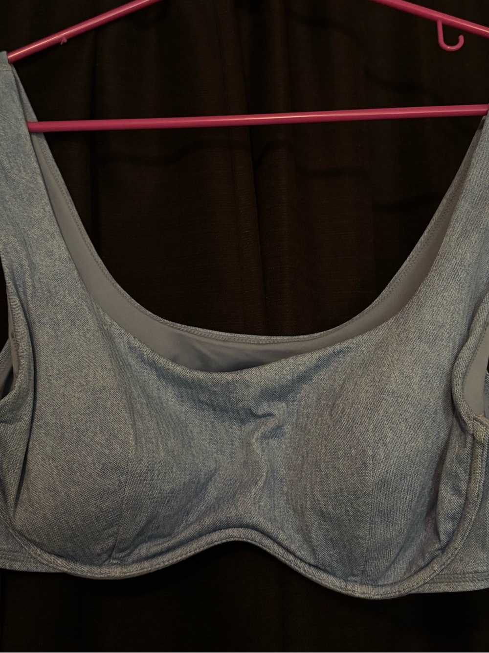 VS PINK Denim Bikini Top